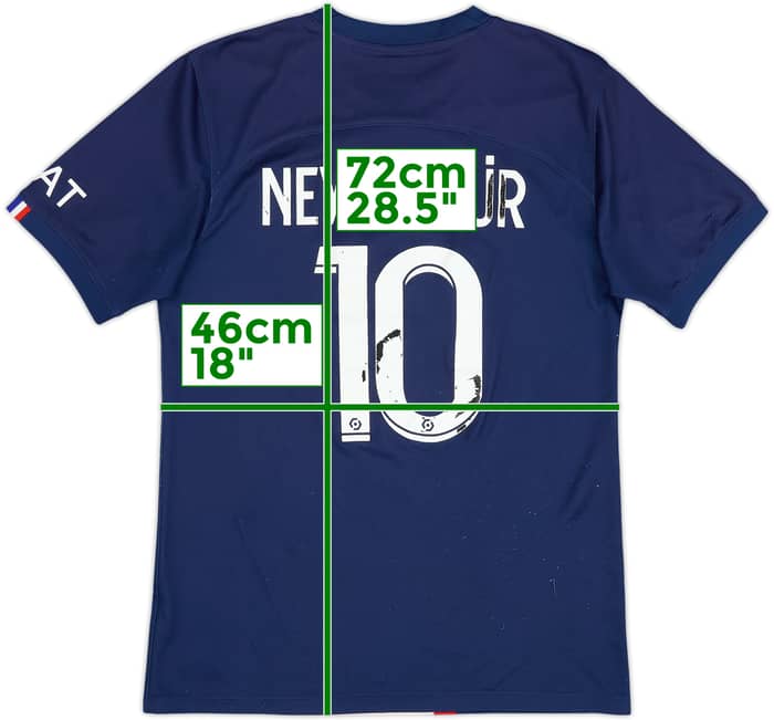 2022-23 Paris Saint-Germain Home Shirt Neymar Jr #11 - 4/10 - (S)