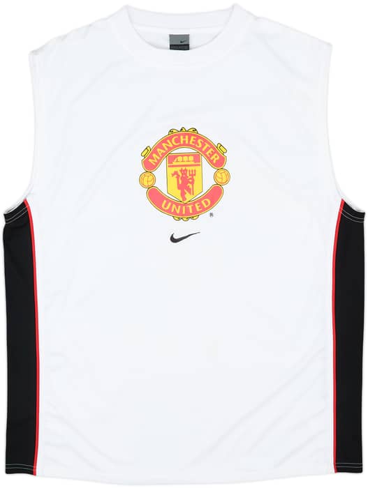 2004-05 Manchester United Nike Training Vest - 7/10 - (XL)