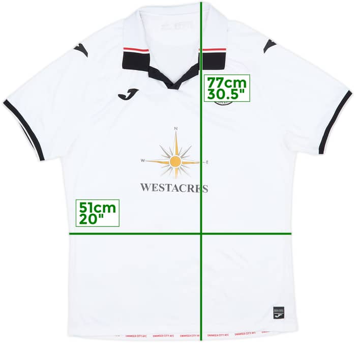 2022-23 Swansea Home Shirt - 6/10 - (XL)