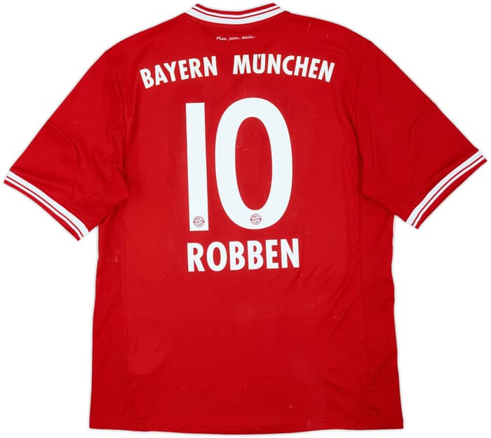 Camiseta de local del Bayern Munich 2013-14 Robben #10 - 4/10 - (L)