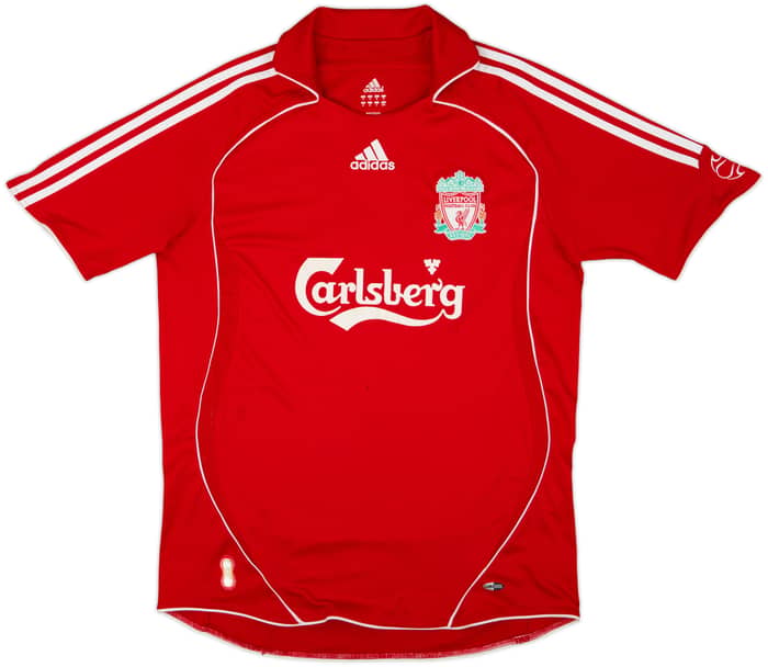 2006-08 Liverpool Local Camiseta Gerrard #8 - 4/10 - (M)