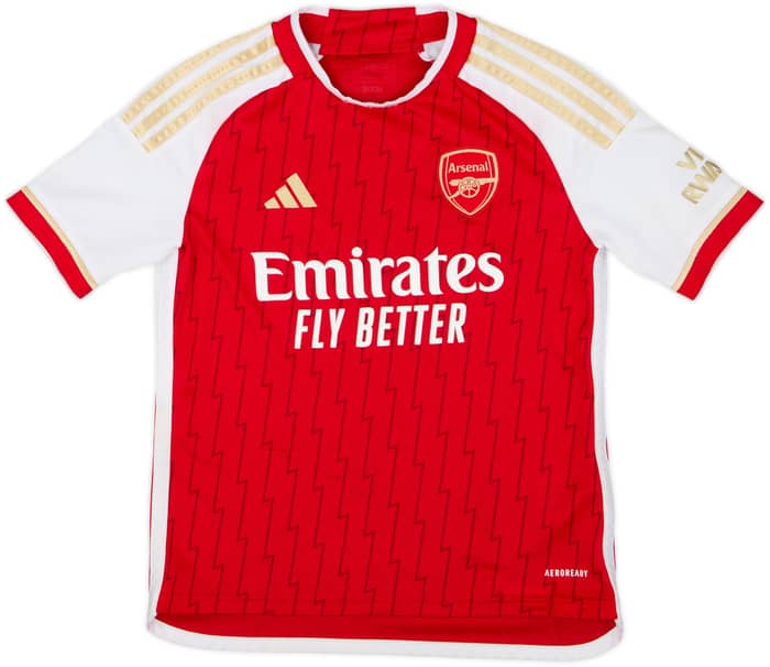2023-24 Arsenal Home Shirt - 5/10 - (S.Boys)