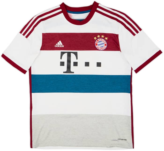 2014-15 Bayern Munich Away Shirt Lewandowski #9 - 5/10 - (L.Boys)