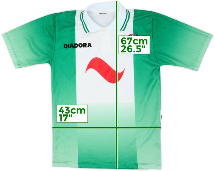 1996-98 Rapid Vienna Home Shirt - 8/10 - (S)