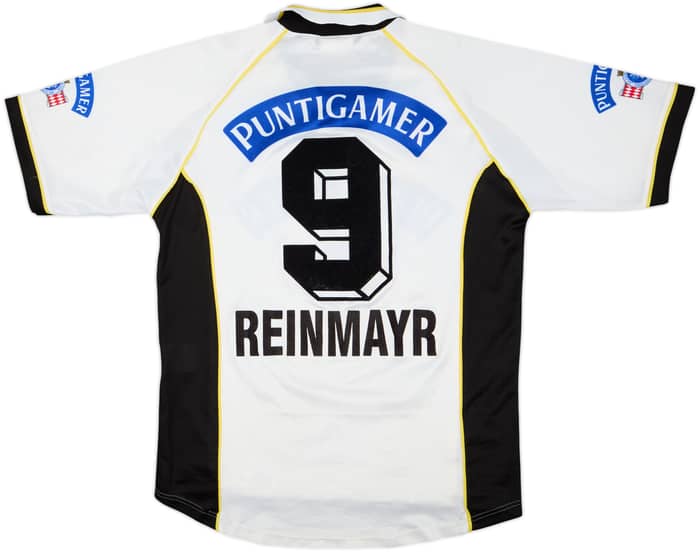 1998-99 Sturm Graz Home Shirt Reinmayr #9 - 6/10 - (M)
