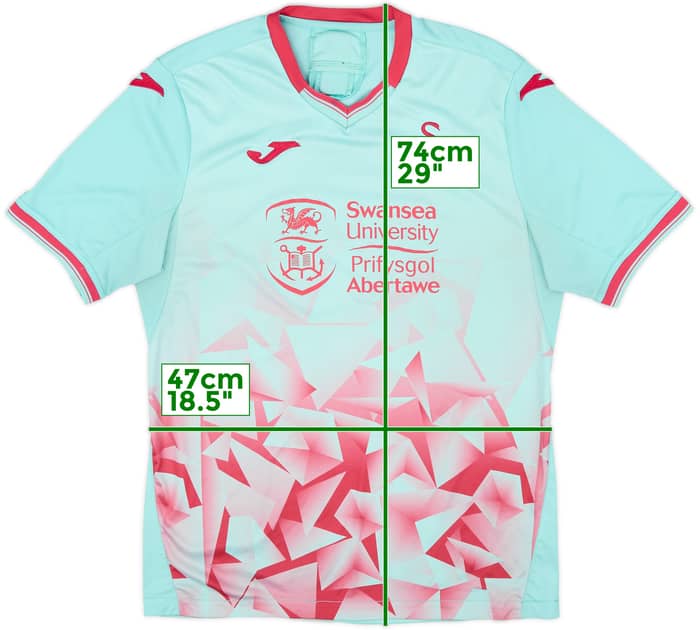 2020-21 Swansea Away Shirt - 7/10 - (M)