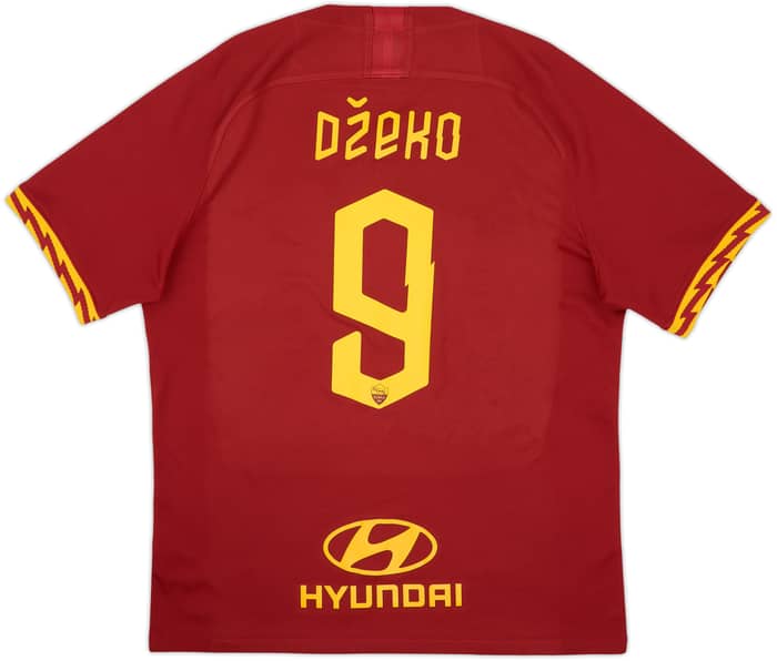 2019-20 Roma Camiseta Local Dzeko #9 - 8/10 - (L)