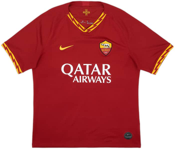 2019-20 Roma Camiseta Local Dzeko #9 - 8/10 - (L)