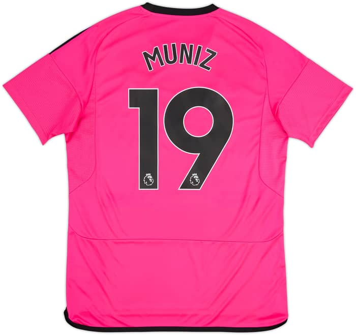 2023-24 Fulham Away Shirt Muniz #19 - 10/10 - (L)