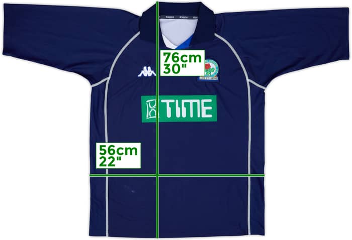 2001-02 Blackburn Away Shirt - 9/10 - (XL)