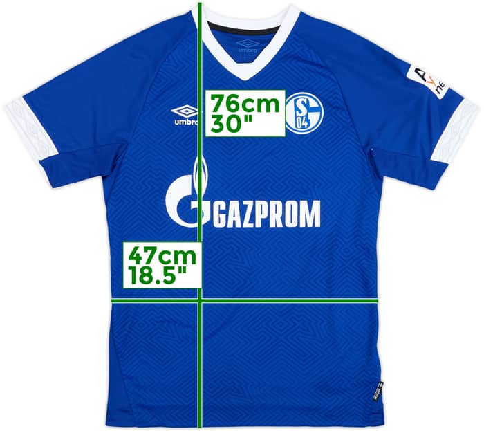 2018-19 Schalke Home Shirt - 10/10 - (M)