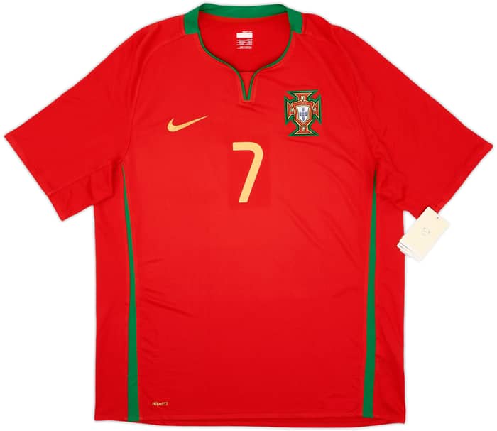 2008-10 Portugal Local Camiseta Ronaldo #7 (L)