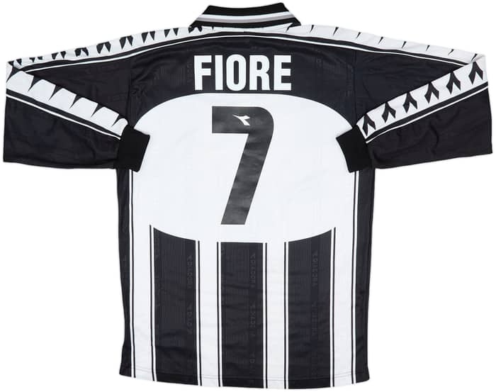 1999-00 Udinese Home L/S Shirt Fiore #7 - 9/10 - (L)