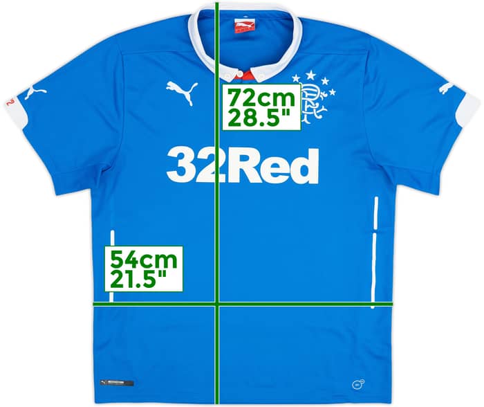 2014-15 Rangers Home Shirt - 5/10 - (L)