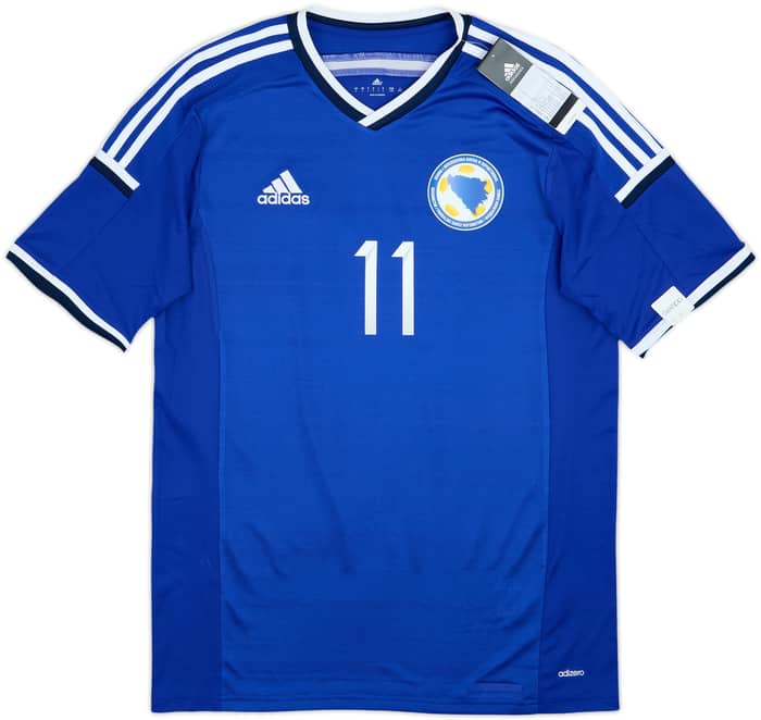 Camiseta de local de Bosnia & Herzegovina 2014-15 Dzeko #11 (L)