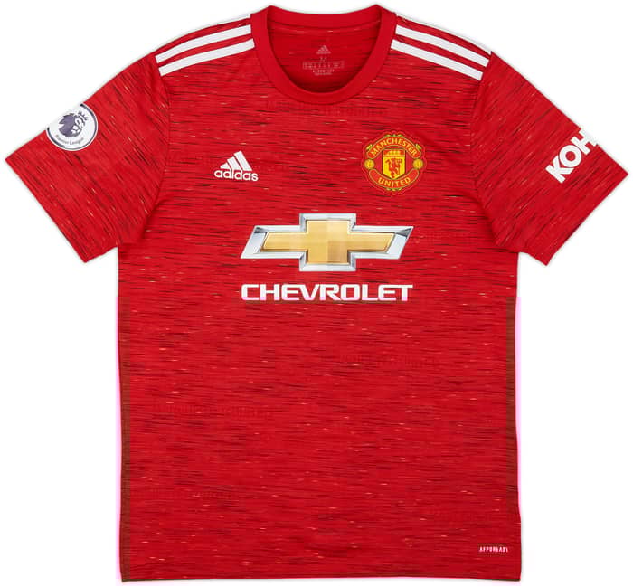 2020-21 Manchester United Home Shirt B.Fernandes #18 - 6/10 - (M)