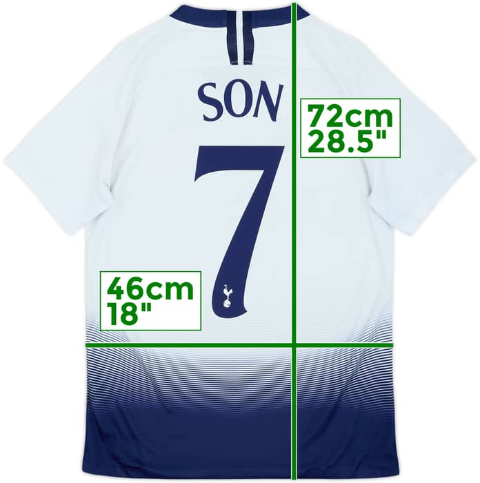 2018-19 Tottenham Home Shirt Son #7 - 5/10 - (S)