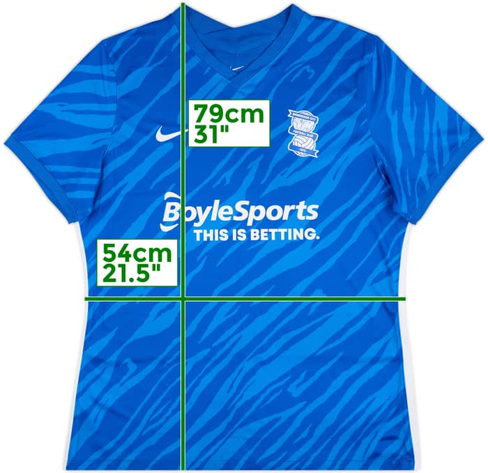2021-22 Birmingham Home Shirt - 9/10 - (Women's XXL)