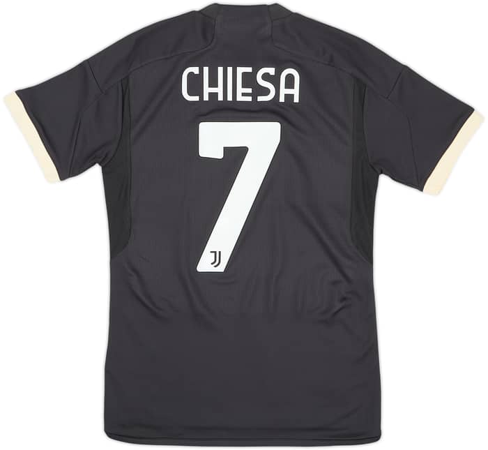 2023-24 Juventus Third Shirt Chiesa #7 - 10/10 - (S)