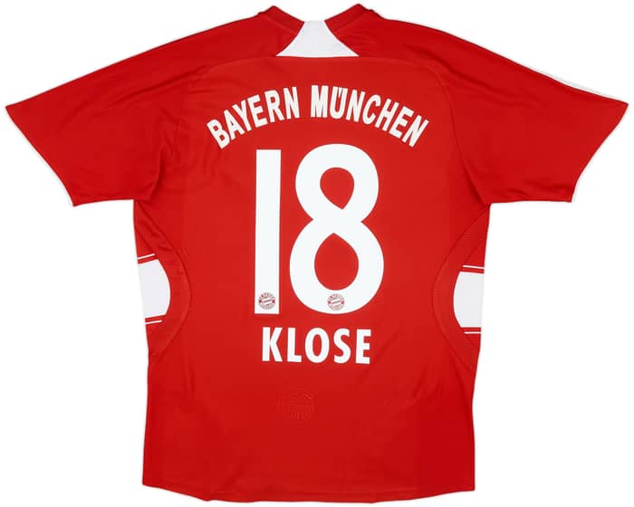 2008-09 Bayern Munich Home Shirt Klose #18 - 8/10 - (XL.Boys)
