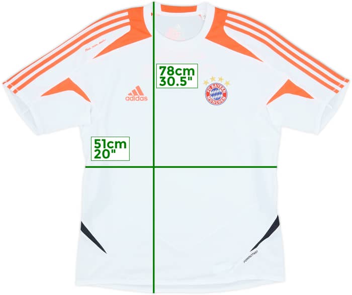 2012-13 Bayern Munich adidas Formotion Training Shirt - 8/10 - (L/XL)
