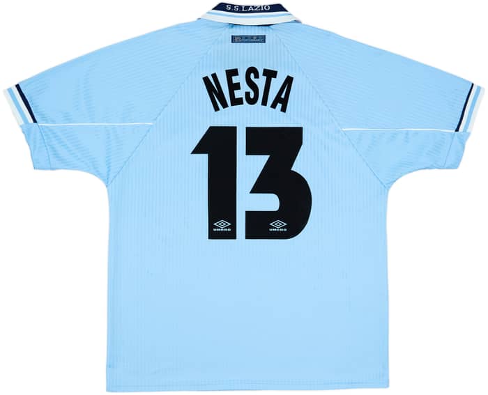1997-98 Lazio Home Shirt Nesta #13 - 6/10 - (XL)