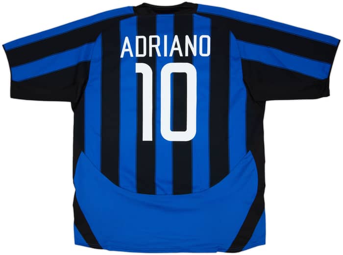 2003-04 Inter Milan Home Shirt Adriano #10 - 8/10 - (XXL)