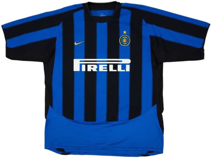 2003-04 Inter Milan Home Shirt Adriano #10 - 8/10 - (XXL)