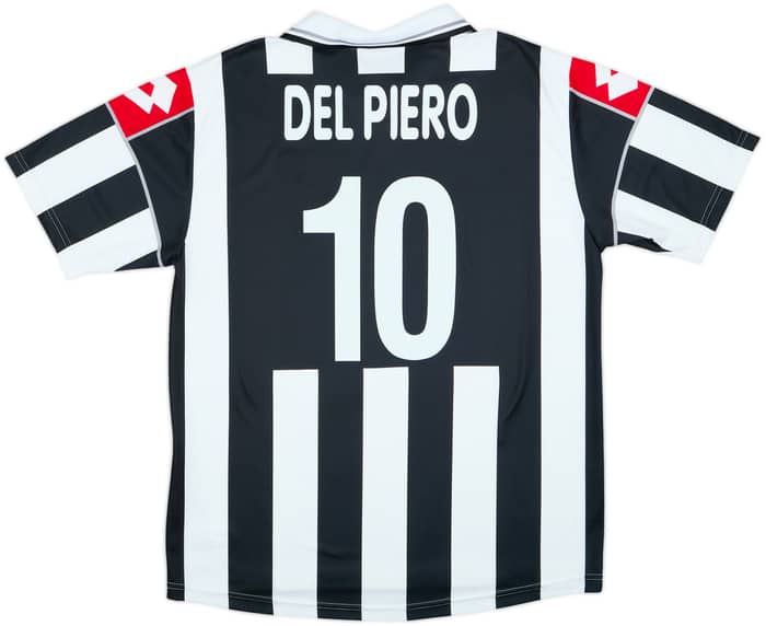 2000-01 Juventus Home Shirt Del Piero #10 - 9/10 - (XL)