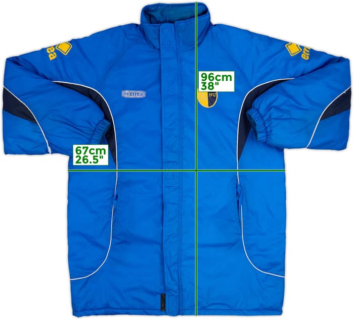 1998-00 Modena Errea Padded Bench Coat - 7/10 - (L)