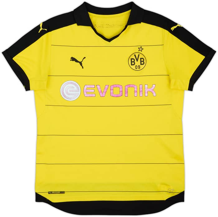 2015-16 Borussia Dortmund Home Shirt - 4/10 - (L)