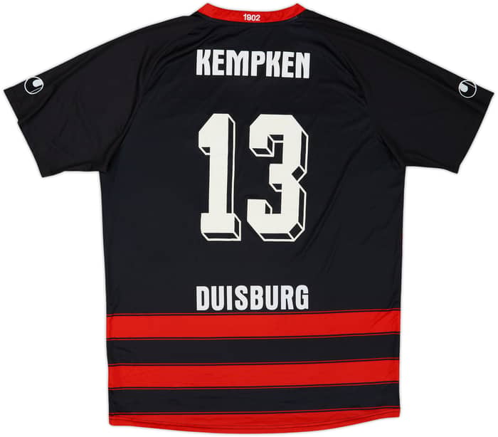 2015-16 MSV Duisburg Away Shirt Kempken #13 - 6/10 - (3XL)