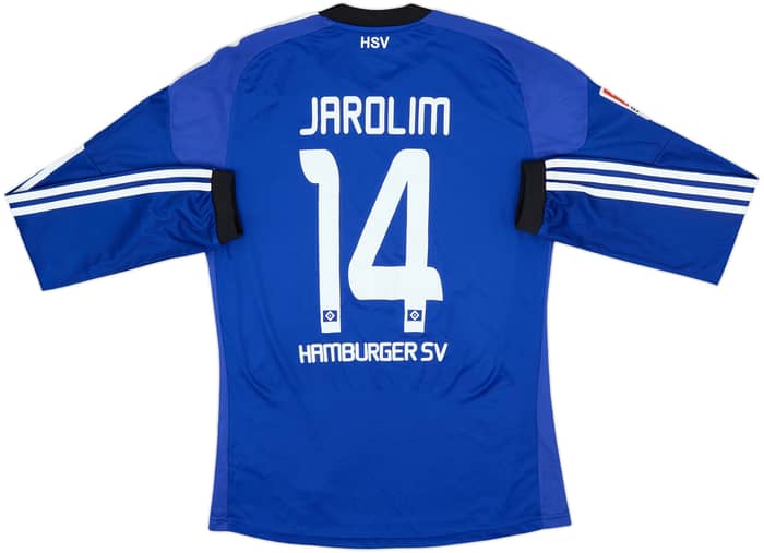 2010-11 Hamburg Player Issue Away L/S Shirt Jarolim #14 - 10/10 - (M)