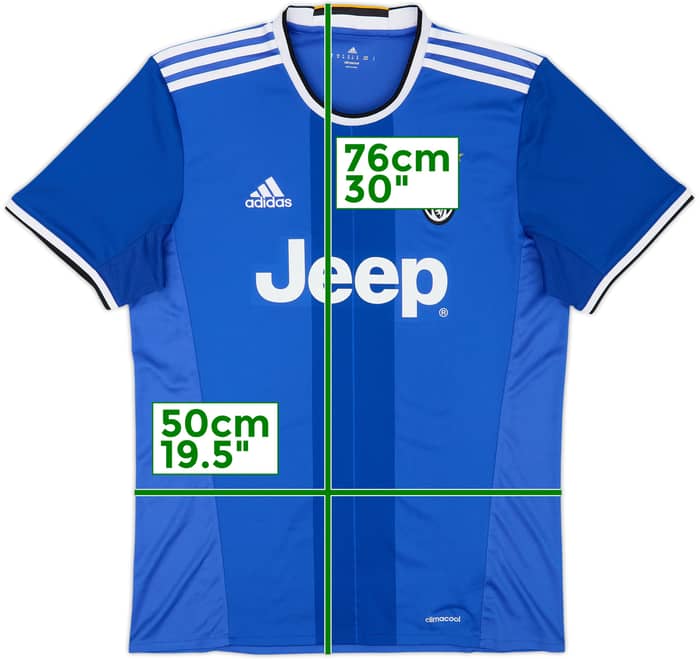 2016-17 Juventus Away Shirt - 8/10 - (M)