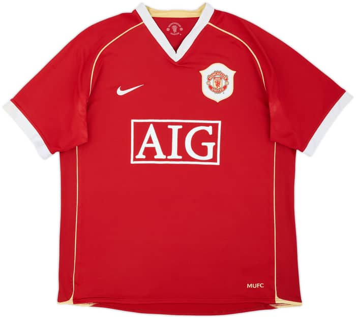 2006-07 Manchester United Home Shirt - 4/10 - (L)