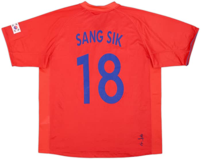 2006-08 South Korea Home Shirt Sang Sik #18 - 5/10 - (L)