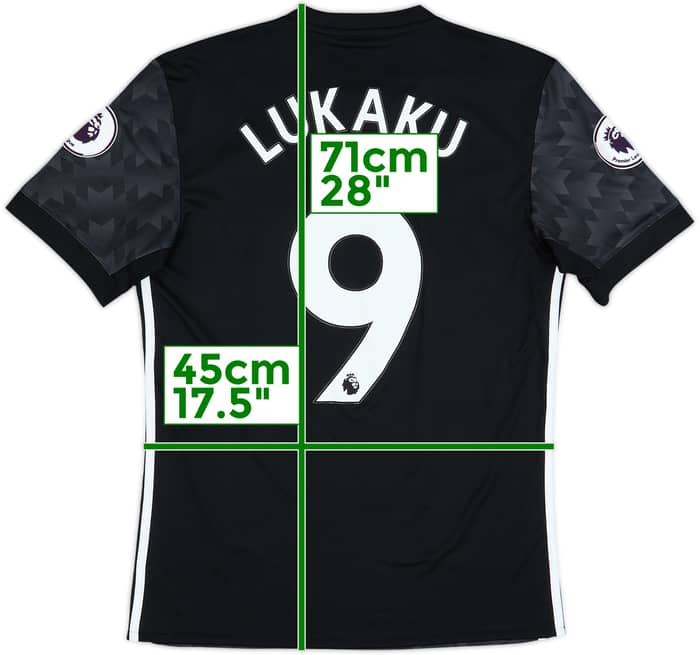 2017-18 Manchester United Away Shirt Lukaku #9 - 6/10 - (S)