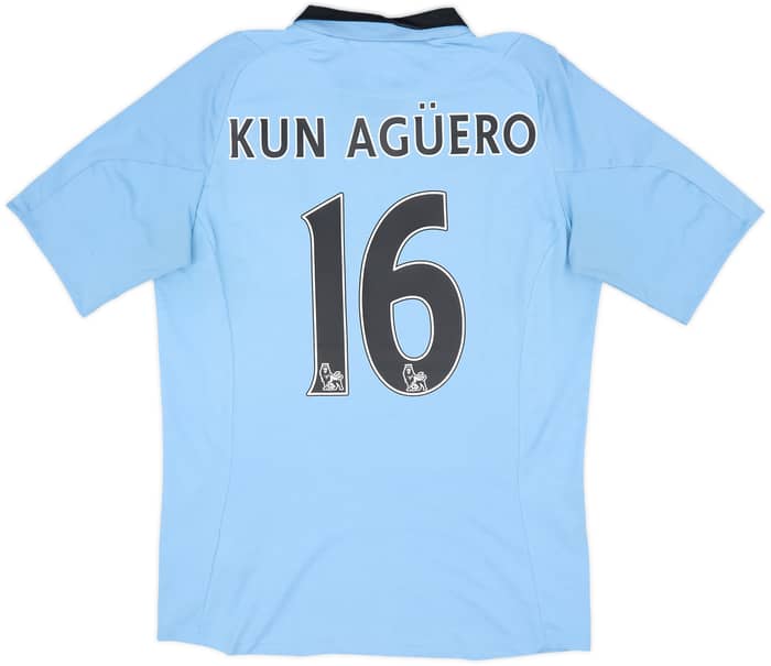 Camiseta de local del Manchester City 2012-13 Kun Aguero #16 - 5/10 - (M)