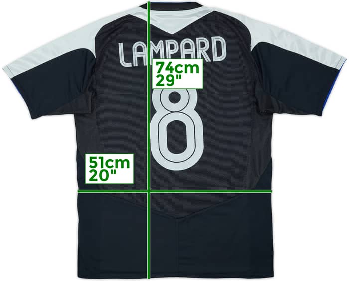 Camiseta de visitante del Chelsea 2004-05 Lampard #8 - 5/10 - (M)