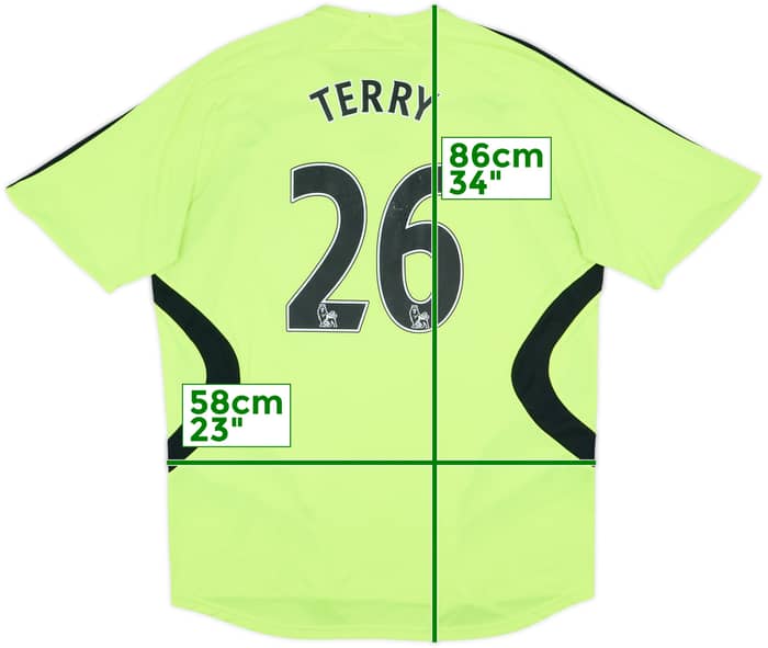 2007-08 Chelsea Away Shirt Terry #26 - 6/10 - (XL)