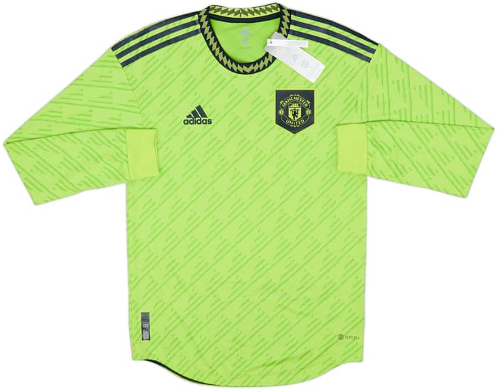 2022-23 Manchester United Player Issue Third L/S Shirt Ronaldo #7 (XS)