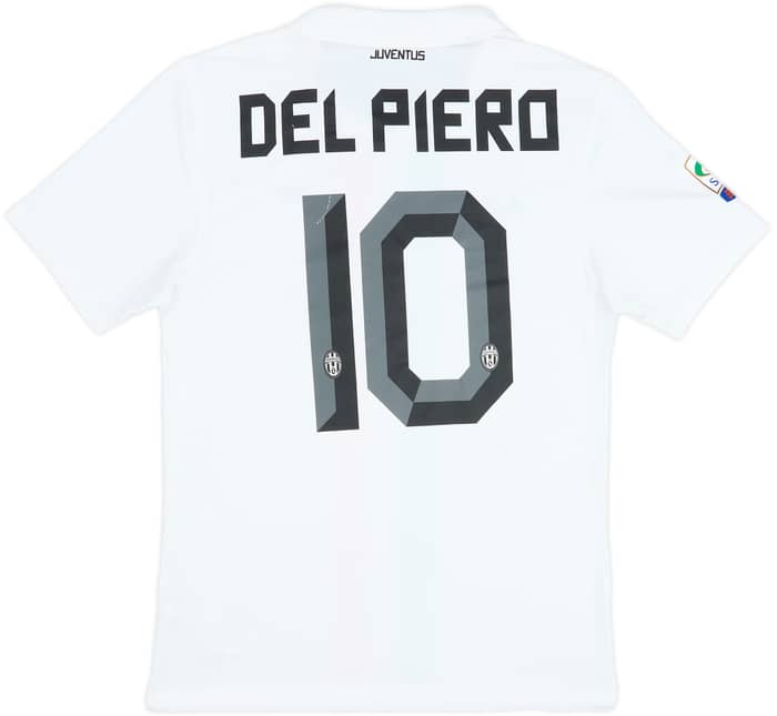 2010-12 Juventus Away Shirt Del Piero #10 - 6/10 - (M)