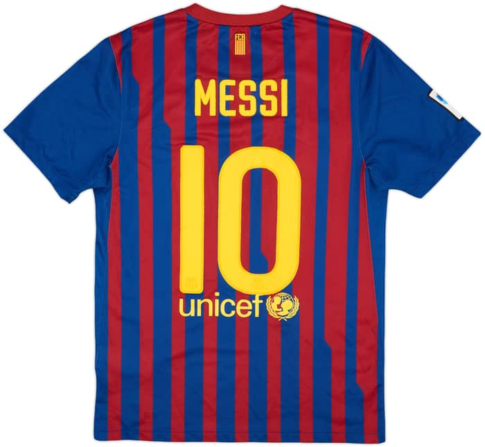 2011-12 Barcelona Local Camiseta Messi #10 - 8/10 - (S)