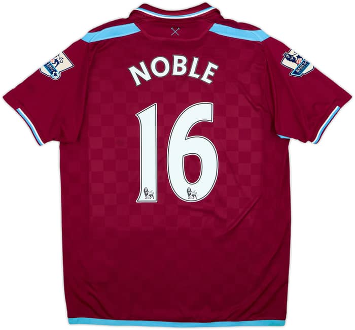 2009-10 West Ham Home Shirt Noble #16 - 6/10 - (M)
