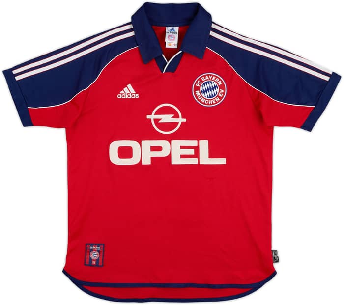 1999-01 Bayern Munich Home Shirt Scholl #7 - 8/10 - (XL.Boys)