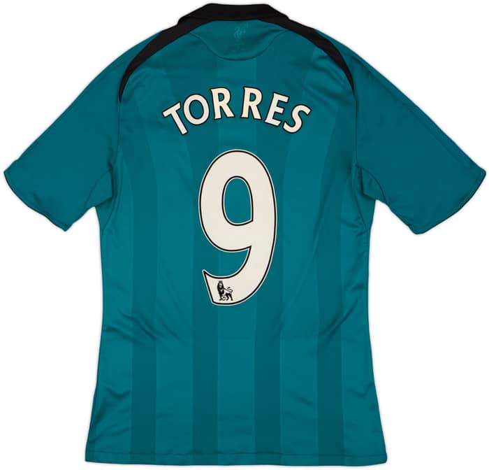 2008-09 Liverpool Third Shirt Torres #9 - 7/10 - (S)