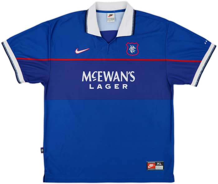 1997-99 Rangers Home Shirt McCoist #14 - 8/10 - (XL)