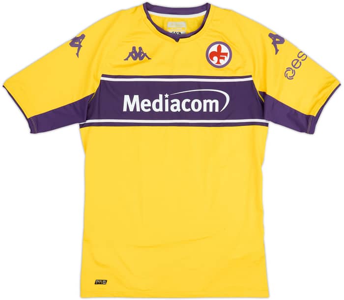 Camiseta de la tercera equipación/portero de Fiorentina 2021-22 Andonov #69 - 8/10 - (XL)