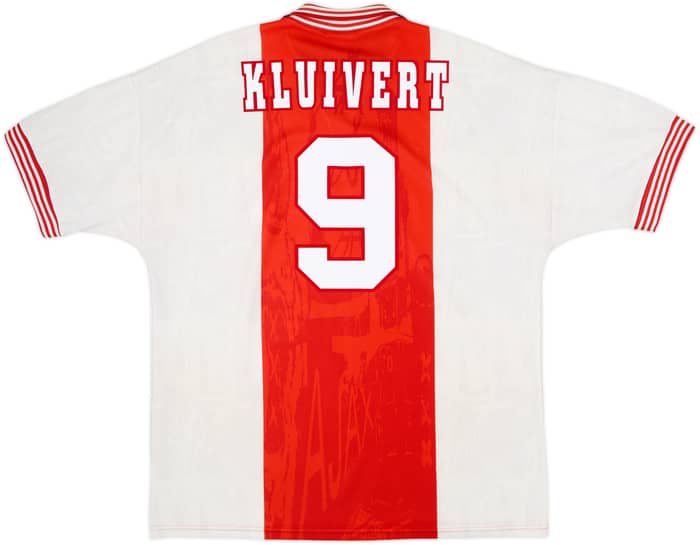 1996-97 Ajax Camiseta Local Kluivert #9 - 6/10 - (XL)