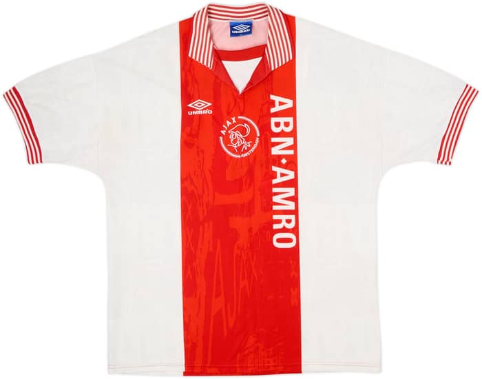1996-97 Ajax Camiseta Local Kluivert #9 - 6/10 - (XL)